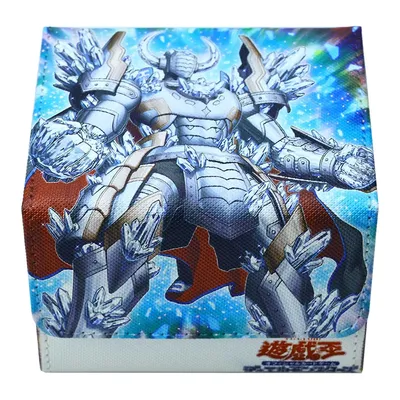 Diy Yu-Gi-Oh! Gem Knight Kristallkarte Aufbewahrungsbox Opcg Ptcg Ws Ygo Leder Magnetkarte Aufbewahrungsbox Anime Karte Geschenk Spielzeug Image
