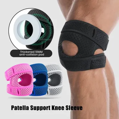 Patella Knee Brace Compression Knee Straps Breathable Knee Support Pad Arthritis Pain Relief OK Cloth Compression Knees Brace