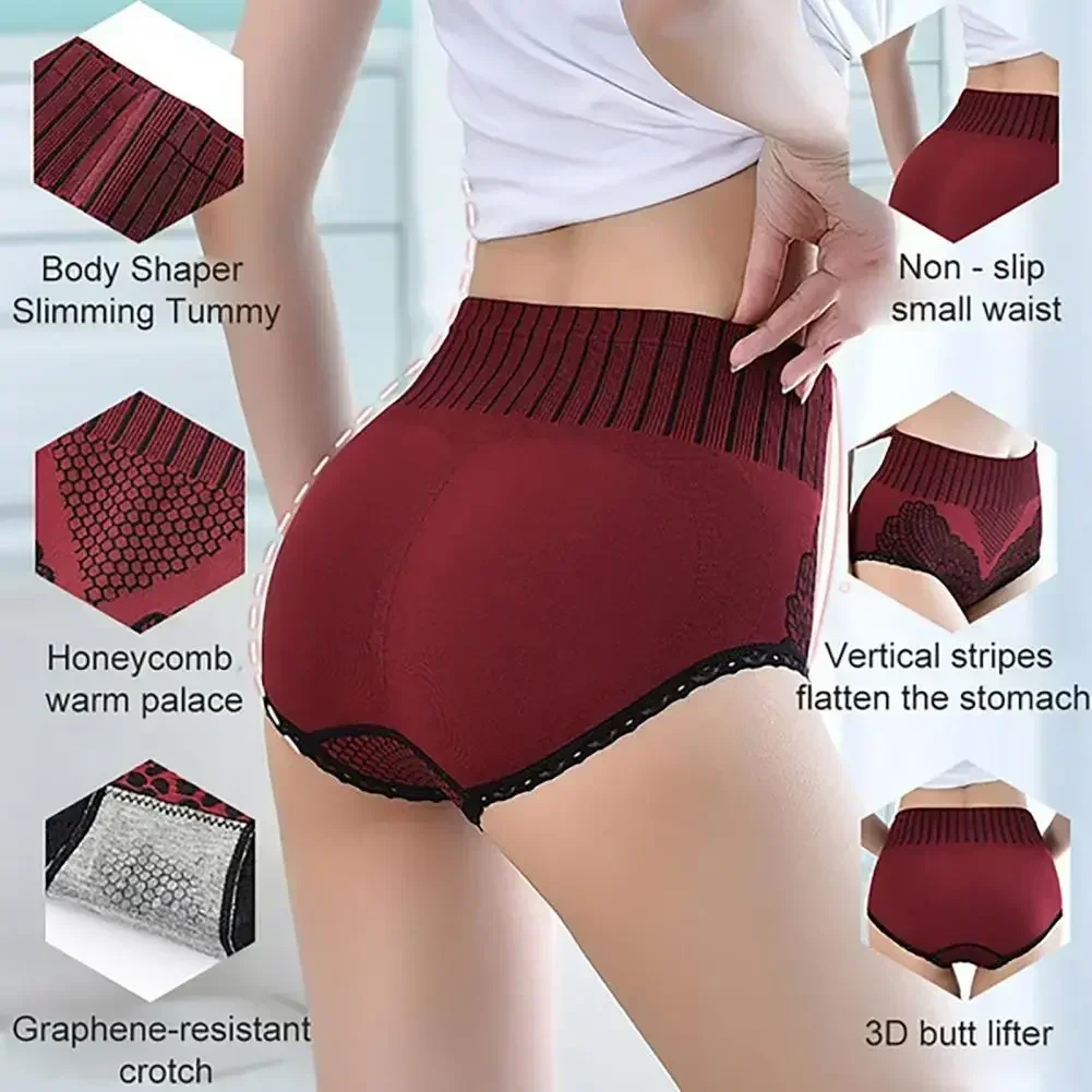 Nahtlose Höschen Frauen Unterwäsche Hohe Taille Höschen für Frauen Kurze Hip Lift Underpanties Atmungsaktive Hose Dessous Body Shaper Image