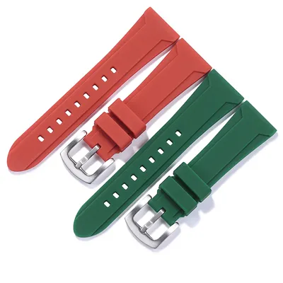 Weiches Silikon-Uhrenarmband für Panerai, 22 mm, 24 mm, 26 mm, Gummiarmband, Herren und Damen, Sport-Ersatz-Uhrenarmband für Seiko Image