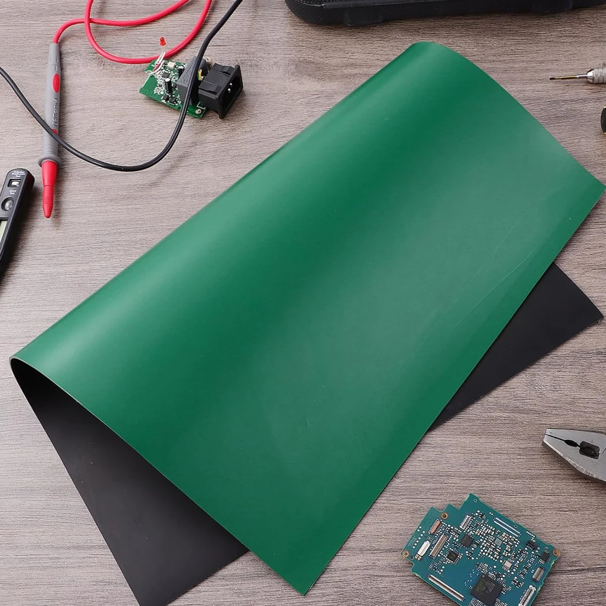 Hochwertige Uhrmacher-Armbanduhr-Reparatur-Arbeitsmatte für Elektronik, Löten, Schweißen, Uhren, Reparatur, antistatisches, rutschfestes Arbeitspad Image