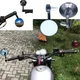 For Royal Enfield Bullet/Meteor/Classic 350 500 650 Interceptor CNC Motorcycle Bar End Mirrors Retro Handlebar Tip Rearview