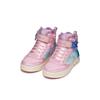 Sneaker GEOX "J SKYLIN GIRL Blinkschuh", Kinder, Gr. 25, bunt (rosa, hellblau), Synthetik, Textil, Glitzer, sportlich, Schuhe, Schnürboots, Blinkschuh mit Glitzer und Blinkfunktion
