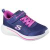 Sneaker SKECHERS "WAVE 92", Kinder, Gr. 33, bunt (navy, fuchsia), Textil, Glitzer, sportlich, Schuhe, Topseller