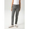 Schlupfhose ANISTON CASUAL, Damen, Gr. 48, N-Gr, grau (anthrazit, hellgrau), Jersey, Obermaterial: 66% Polyester, 32% Viskose, 2% Elasthan, Hahnentrittmuster, gemustert, casual, figurumspielend lang, Hosen, im trendigen Hahnentritt-Muster - NEUE...