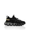 Sneaker PLEIN SPORT "The Bubble Gen.x.02 Tiger", Gr. 40, Normalschaft, schwarz (02, schwarz), Schuhe