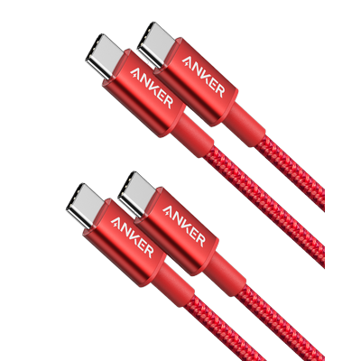 2 Pack New Nylon USB C to USB C Cable (3.3ft 60W)