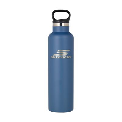 Skechers Hydration 24 oz. Water Bottle | Navy Blue | Metal