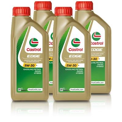 Castrol 4x 1 L EDGE 5W-30 M [Hersteller-Nr. 15F6DA] Image