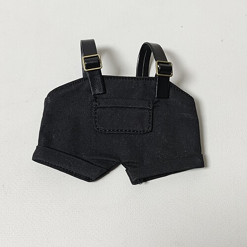 17 cm Vinyl-Puppenkleidung (keine Puppe) Mini-Overalls für Puppen, süße Kleidung für Ihre Puppenkleidung, einzigartiger Stil