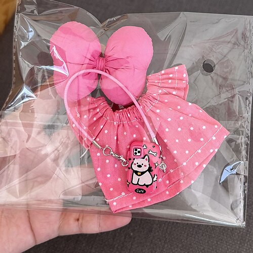Kleidung für 17 cm Puppen, Rockset für Puppen, Rock-Outfit, hochwertiges, modisches, süßes Kleid für 17 cm Puppenzubehör (keine Puppe)