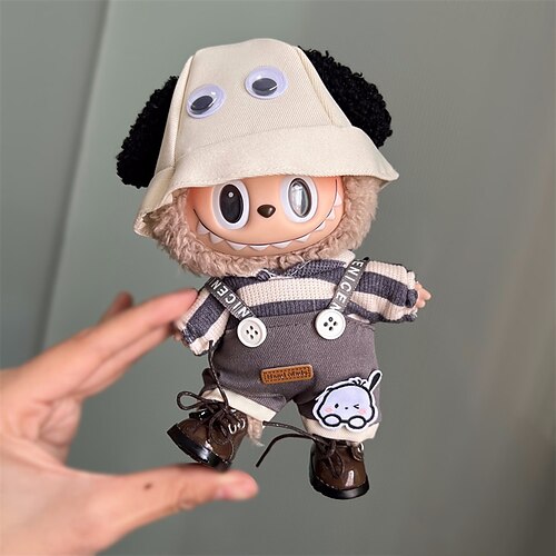 Kleidung für 17 cm große Puppen (keine Puppe). Outfits-Set für 17 cm große Puppen mit Zubehör. Stilvolles Verkleidungsset für La Boo-Boo.