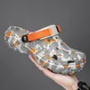 Sommersandalen für Herren, modisch, Outdoor, Garten, Clogs, Paar, Freizeitschuhe, Luxus-Sandalen, Komfort, Zuhause, weiche Hausschuhe, große Größe 46, 47
