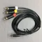 For Xbox 360E Audio Video Cable Replacement Composite 3RCT AC Cable Cord for Xbox 360 E Console Video Game