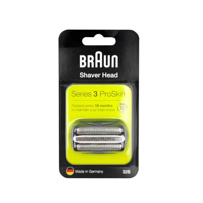 Braun 32B 32S Shaver Blade Foil Cutter Head Replacement Blade for Braun Electric Razor Series 3