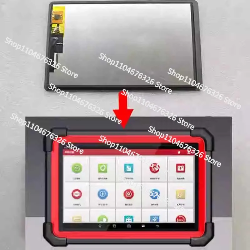 10,1 "Für Launch X431pro3s + V 3,0 X431pro3s + V 5,0 X431 PRO 3S + v 2,0 LCD Display Matrix mit Touch Screen Digitizer Montage Image