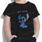 Bambini Top Stitch Abbigliamento per bambini Ragazzi Puro cotone 2025 Abbigliamento per bambini T-shirt Estate Bambino Disney Ricamo di alta qualità