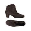 Semler Damen Stiefelette, Gr. 4.5, braun, Leder