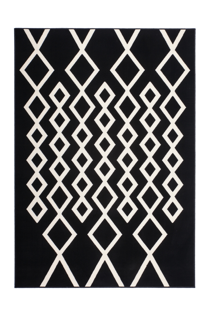 Kayoom Elsinore 400 Schwarz / Elfenbein 160cm x 230cm Image