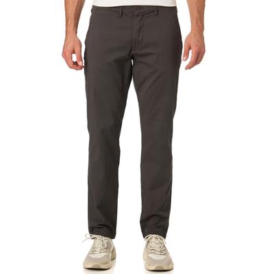 Chinos INDICODE "INRafle", Herren, Gr. 33, Länge 34, grau (raven), Web, Obermaterial: 98% Baumwolle, 2% Elasthan, unifarben, modisch, regular fit, Hosen Image