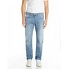 Straight-Jeans REPLAY "GROVER", Herren, Gr. 31, Länge 34, light blau 926, Denim/Jeans, Obermaterial: 98% Baumwolle, 2% Elasthan, casual, straight fit, Jeans, in vielen verschiedenen Waschungen, mit Stretch