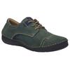 Schnürschuh JOSEF SEIBEL "Fergey 41", Damen, Gr. 39, grün (grün kombiniert), Leder, casual, Schuhe, Freizeitschuh, Komfortschuh mit Wechselfußbett
