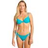 Bikini-Hose BILLABONG "Sol Searcher Tropic", Damen, Gr. L, US-Größen, blau (blau lagoon), 78% Nylon, 22% Elasthan, Badehosen