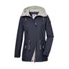 Funktionsjacke "GS 72 WMN JCKT", Damen, Gr. 44, blau (dunkelblau), Oberstoff: 100% Polyester, Futter: 100% Polyester (recycelt), G.I.G.A. DX BY KILLTEC, sportlich, Jacken, wind- u wasserdicht, PFAS-frei imprägniert