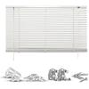 Jalousie GOOD LIFE "Matti" Gr. 24, grau (hellgrau, hellgrau, weiß), B:80cm H:220cm, Jalousien, Klemmfix-Jalousie aus Aluminium