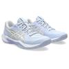 Hallenschuh ASICS "GEL-TACTIC 13", Gr. 40, blau fade, weiß, Synthetik, sportlich, Schuhe
