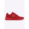 Sneaker LOTTO, Gr. 46, rot (rot, weiß), Textil, Synthetik, sportlich, Schuhe, - besonders leicht & bequem