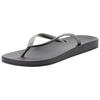 Zehentrenner IPANEMA "IPANEMA ANATOMICA TAN FEM", Gr. 39, grau, schwarz silber, Synthetik, sportlich, Schuhe