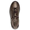 Sneaker JANA, Damen, Gr. 41, braun (bronzefarben), Lederimitat, sportlich, Schuhe