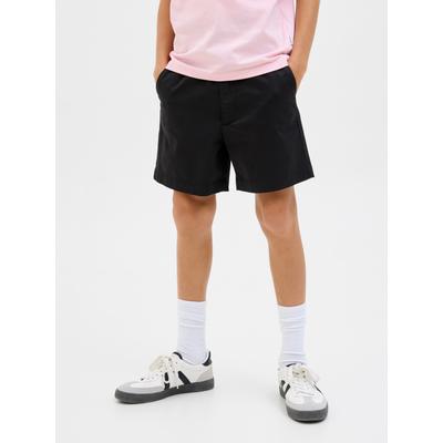 Shorts JACK & JONES JUNIOR "JPSTJAIDEN JJCAMPAIGN HYBRID JOGGE JNR", Jungen, Gr. 146, N-Gr, schwarz, Web, Obermaterial: 98% Baumwolle, 2% Elasthan, unifarben, modisch, Hosen Image