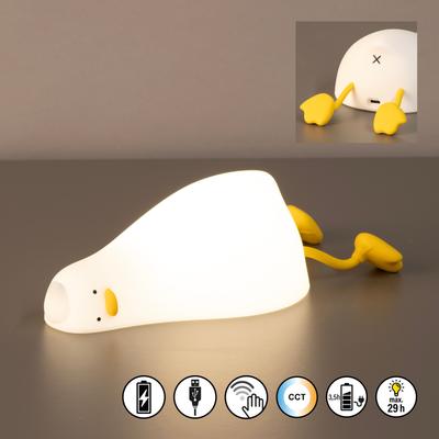 EASY BY FHL LED Tischleuchte "Lesley", weiß, 1 flammig, H: 6,20cm, Lampen, lange Leuchtdauer Image