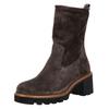 Stiefelette PAUL GREEN "Paul Green Stiefelette Veloursleder", Damen, Gr. 40, braun (mocca), Veloursleder, casual, Schuhe