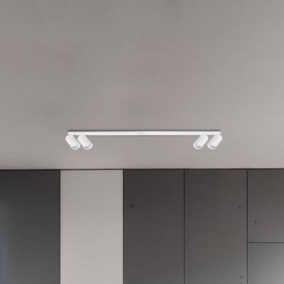 Milagro Lighting Deckenspot Hero, weiß, 4-flammig, 120 cm, Metall, GU10 Image