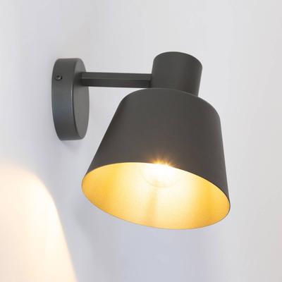 SIGMA Wandleuchte Dunka, olivgrün, 1-flammig, Stahl, Höhe 17 cm Image