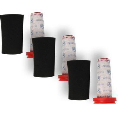 Vhbw - 3x Motorschutz-Filter kompatibel mit Siemens BCH3251TW, BCH3252KR, BCH3252CN, BCH3ALL25, Image