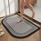 Tapis de salle de bain fin, séchage rapide, absorbant, antidérapant, tissé en sisal, tapis de bain pour salle de bain, tapis de salle de bain, tapis de salle de bain, tapis de sol tissé lavable, tapis