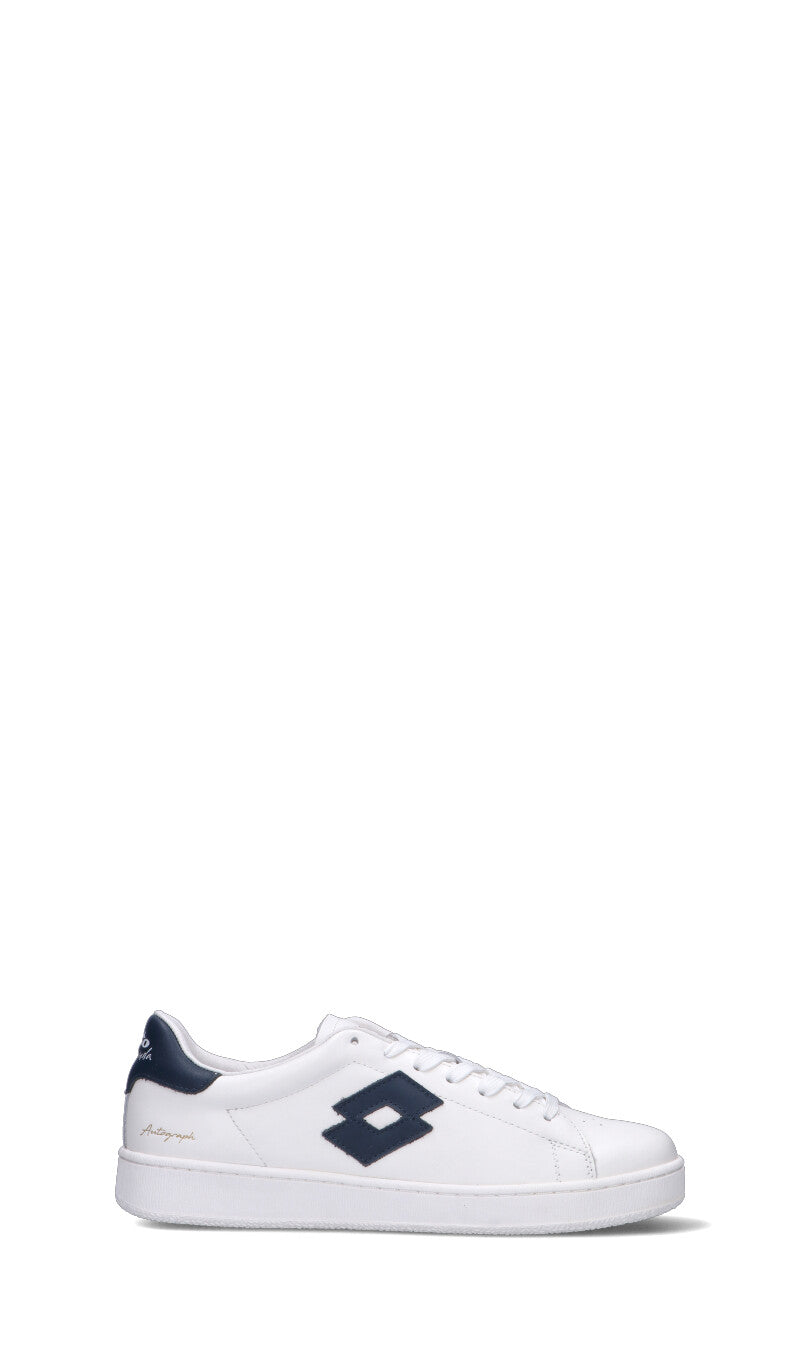 LOTTO LEGGENDA Sneaker uomo bianca/blu in pelle