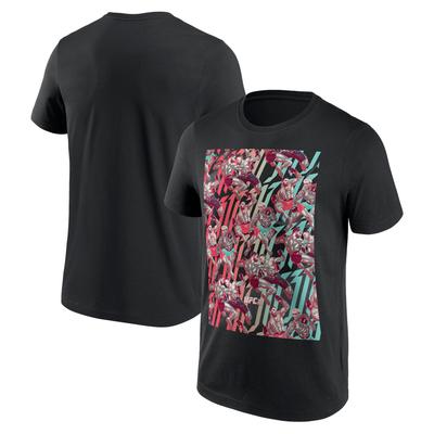 UFC 317 Artist Series T-Shirt - Schwarz - Herren Image