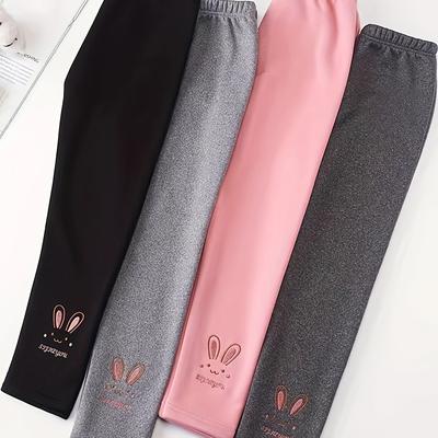 TEMU ' Long Pants, , , , Embroidery, Regular Fit, Non-waterproof, Kids' Outerwear Image