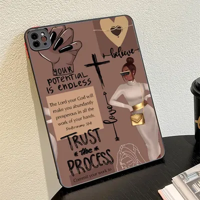 Cross Case for 2024 iPad Pro 11 12.9 13 Case for Apple ipad Air 4 5 11 13 10.9 inch Mini 6 7 8 9 10 th Gen 10.2 10.9 Case Cover