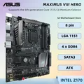 ASUS MAXIMUS VIII HERO Z170 Kit scheda madre LGA 1151 Supporto Intel Core I7-6700K I5-6600K I5-6500 DDR4(OC) M.2 USB3.1 Tipo-A ATX