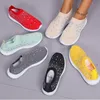 Mode Kristall Atmungsaktive Mesh Sneaker Schuhe für Frauen Komfortable Weichen Boden Wohnungen Plus Größe 43, Nicht Slip Casual Schuhe Frau