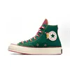 Converse 1970er Jahre Herren- und Damen-Skateboardschuhe, High-Top-Leder, wasserdichter Outdoor-Sneaker, Schwarz