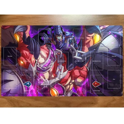 Yu-Gi-Oh Spielmatte Dark Magician Bystial Magnamhut Game Card Pad YGO KMC TCG Yugioh Matte M-48 Image
