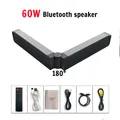 Altoparlante Bluetooth pieghevole Supporto Microfono TV wireless Soundbar Touch/Regolazione remota Altoparlanti radio FM per PC mobile