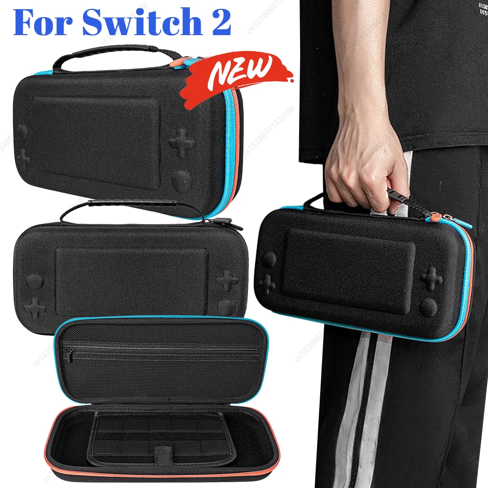 Tragetasche für Switch 2, für Switch Oled-Tragetasche, stoßfeste Handtasche mit Reißverschluss für Switch 2, Handheld-Spielekonsole Image